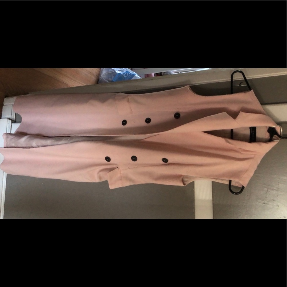 Zara Long Sleeveless Coat